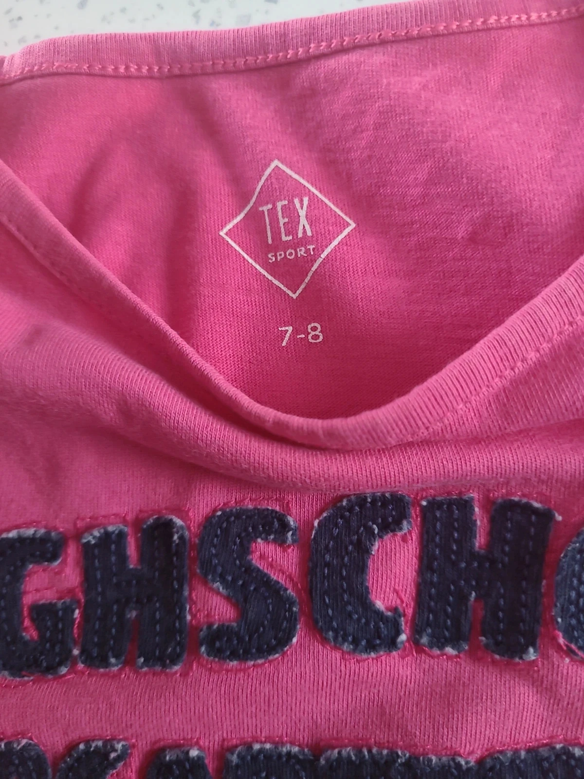Camiseta para niña fucsia – photo 3